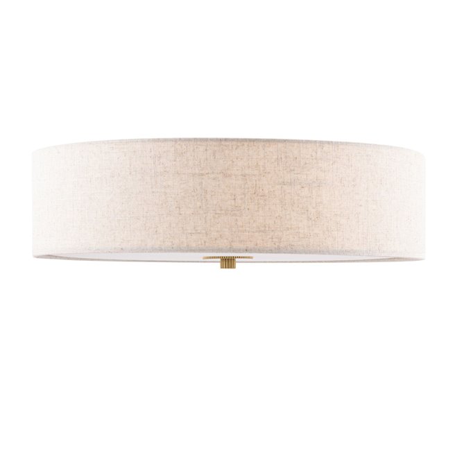 Elegancki beżowy plafon materiałowy Noah 35cm 02